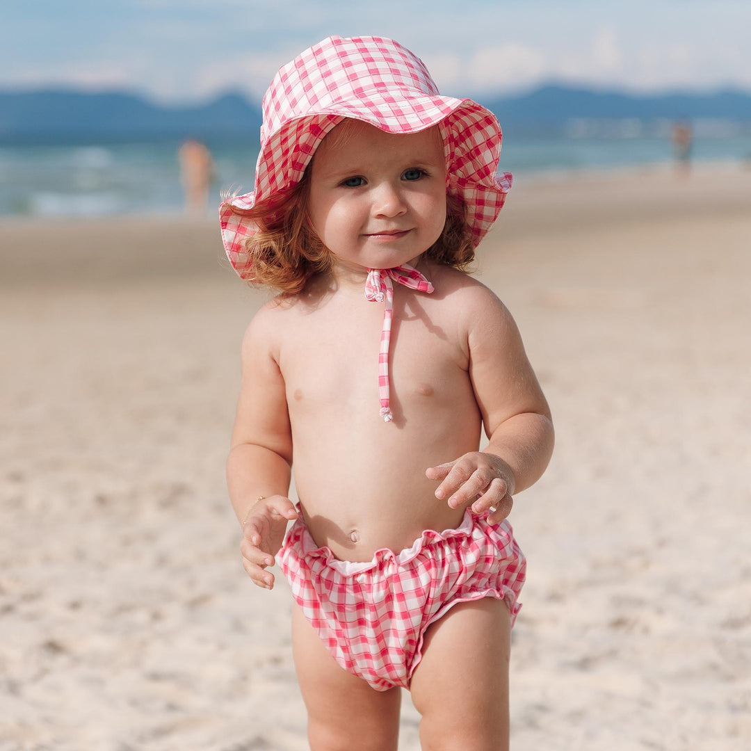 Chapéuzinho de Praia para Bebês