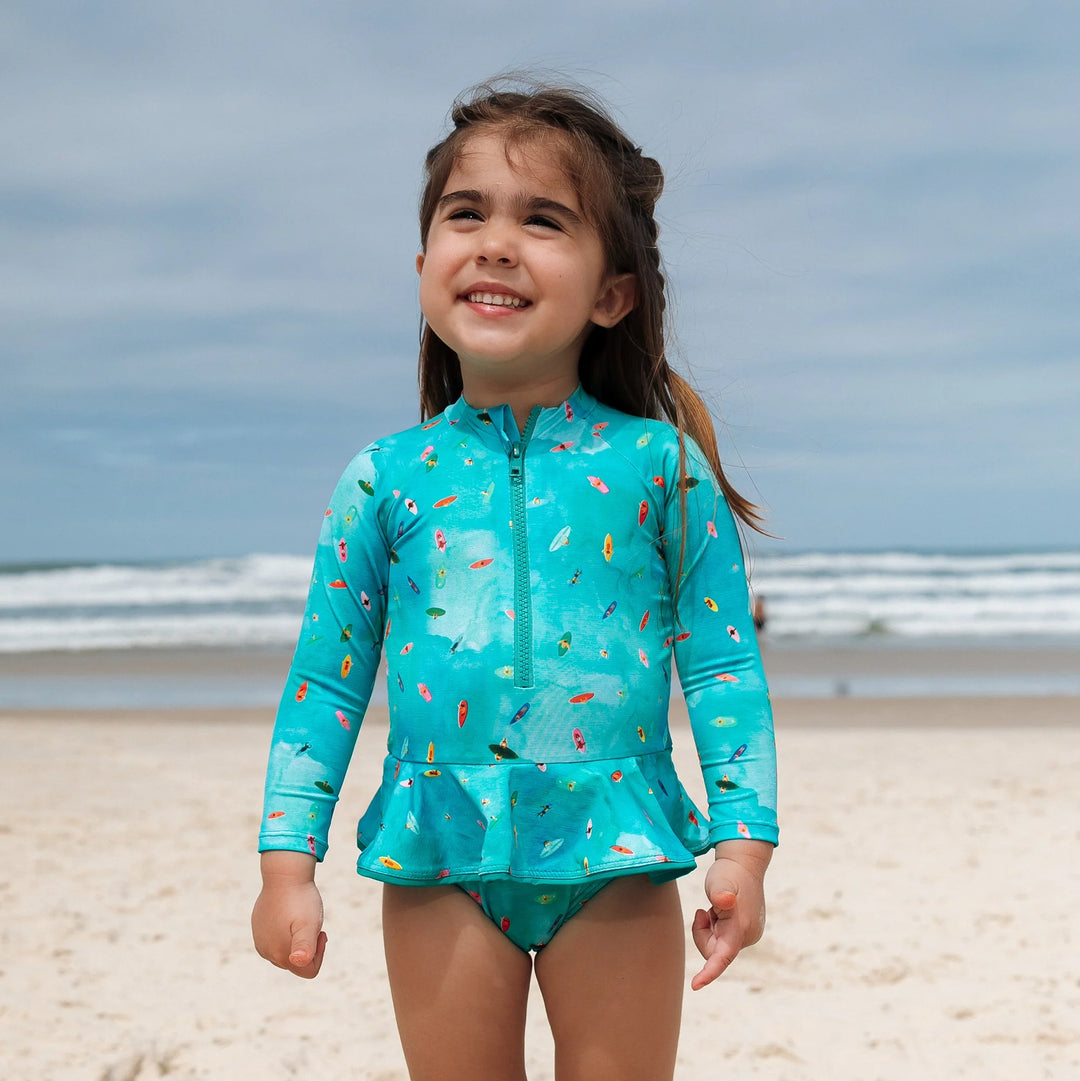 Moda Praia Combinando Mãe e Filhas Infantil Feminina, estampas Limões combinando para a família toda da, Lili Sampedro