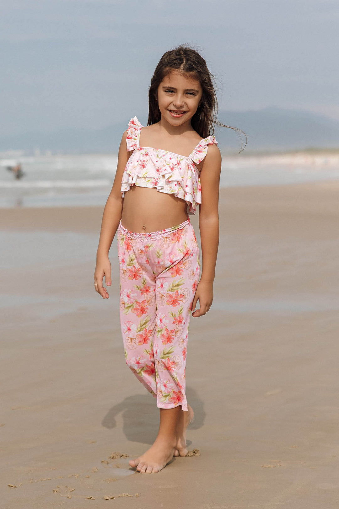 Calça Maya Infantil Hibiscos Lili Sampedro - Main Image