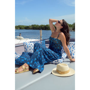 Calça Collab Nautica Charada Conceito Azul Marinho