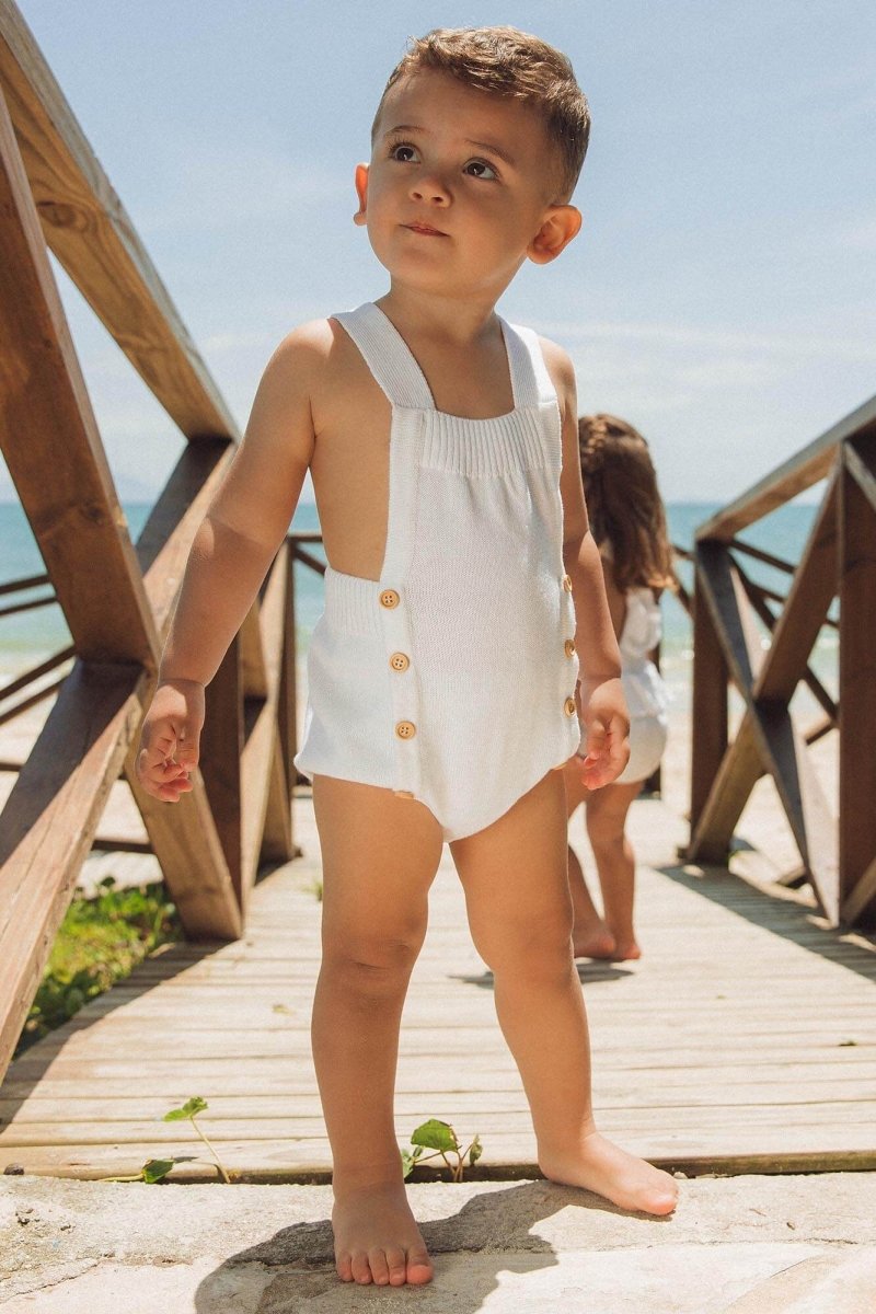 Body Infantil Masculino Tricot - Lili Sampedro