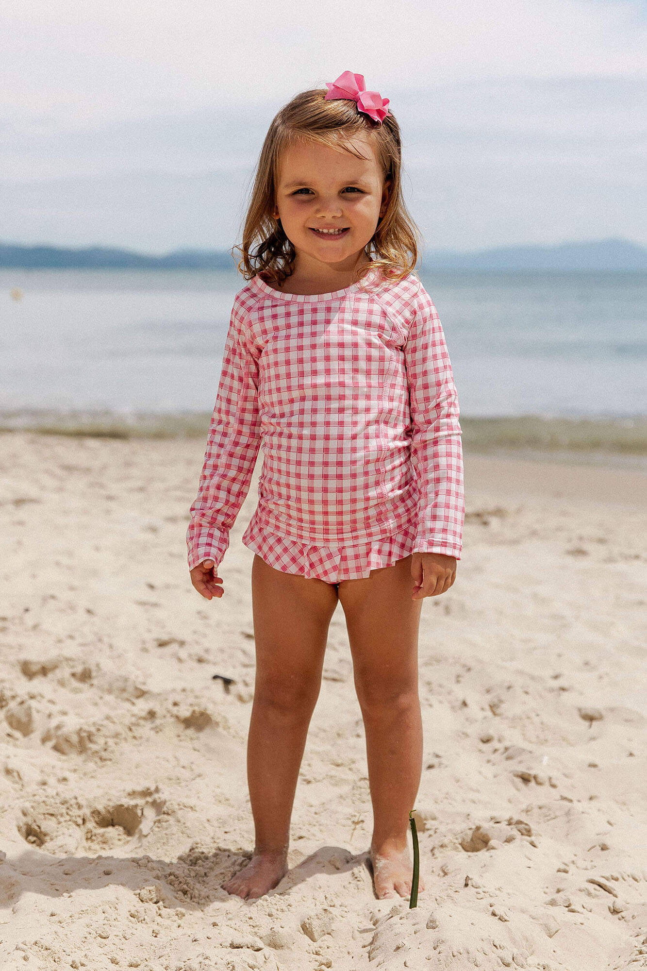 Camiseta Infantil Prote o UV Vichy Rosa