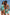 Look de praia casal com estampa igual combinando