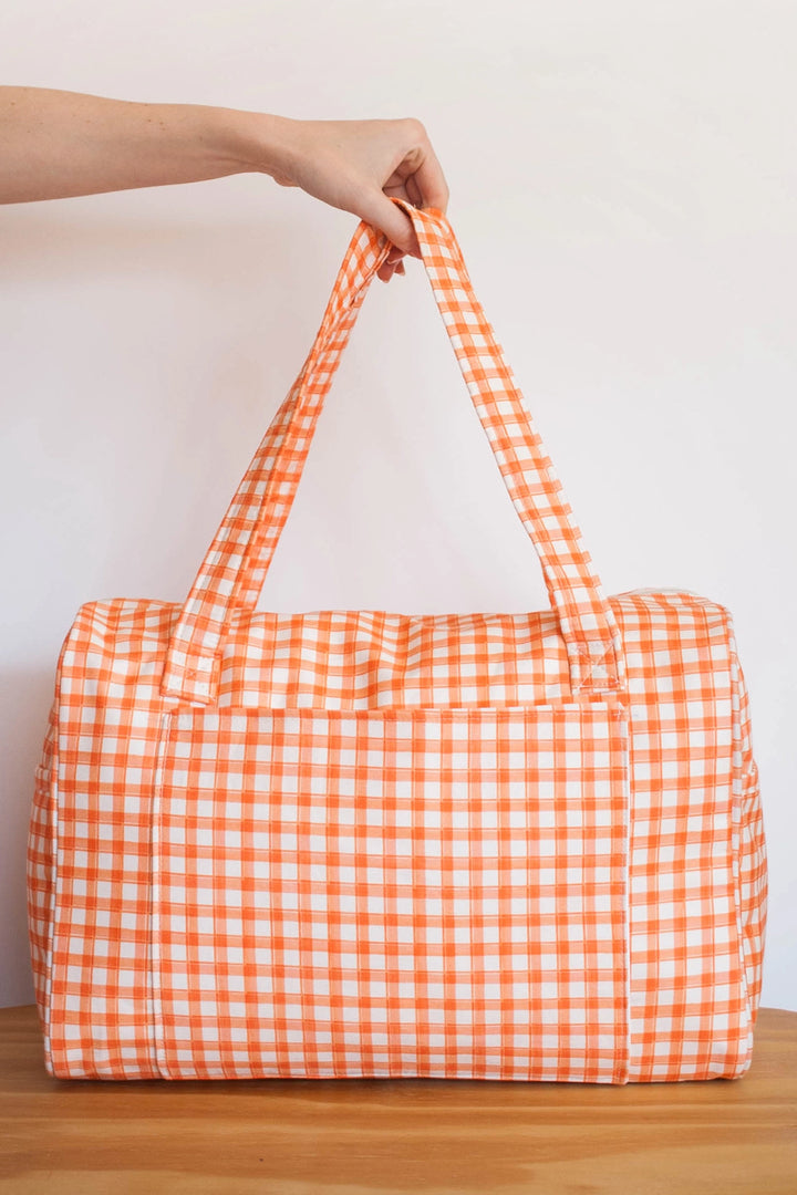 Mala de Viagem Vichy Laranja