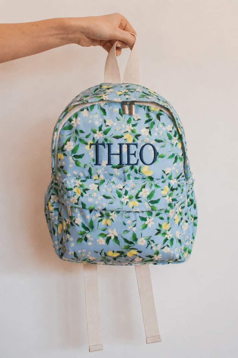 Mochila Infantil Limões - Lili Sampedro
