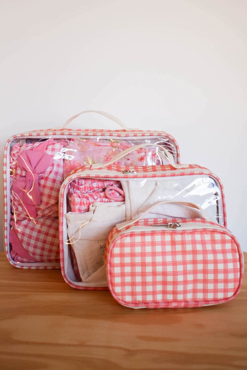 Organizadores de Mala Vichy Rosa