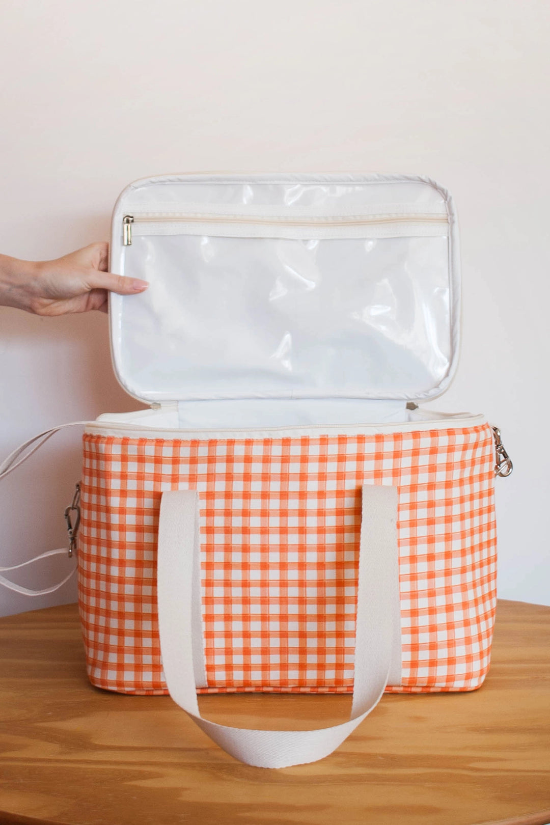 Bolsa Térmica Vichy Laranja