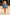 Look de praia infantil feminino com camiseta uv e maiozinhode sainha Listrado Azul 