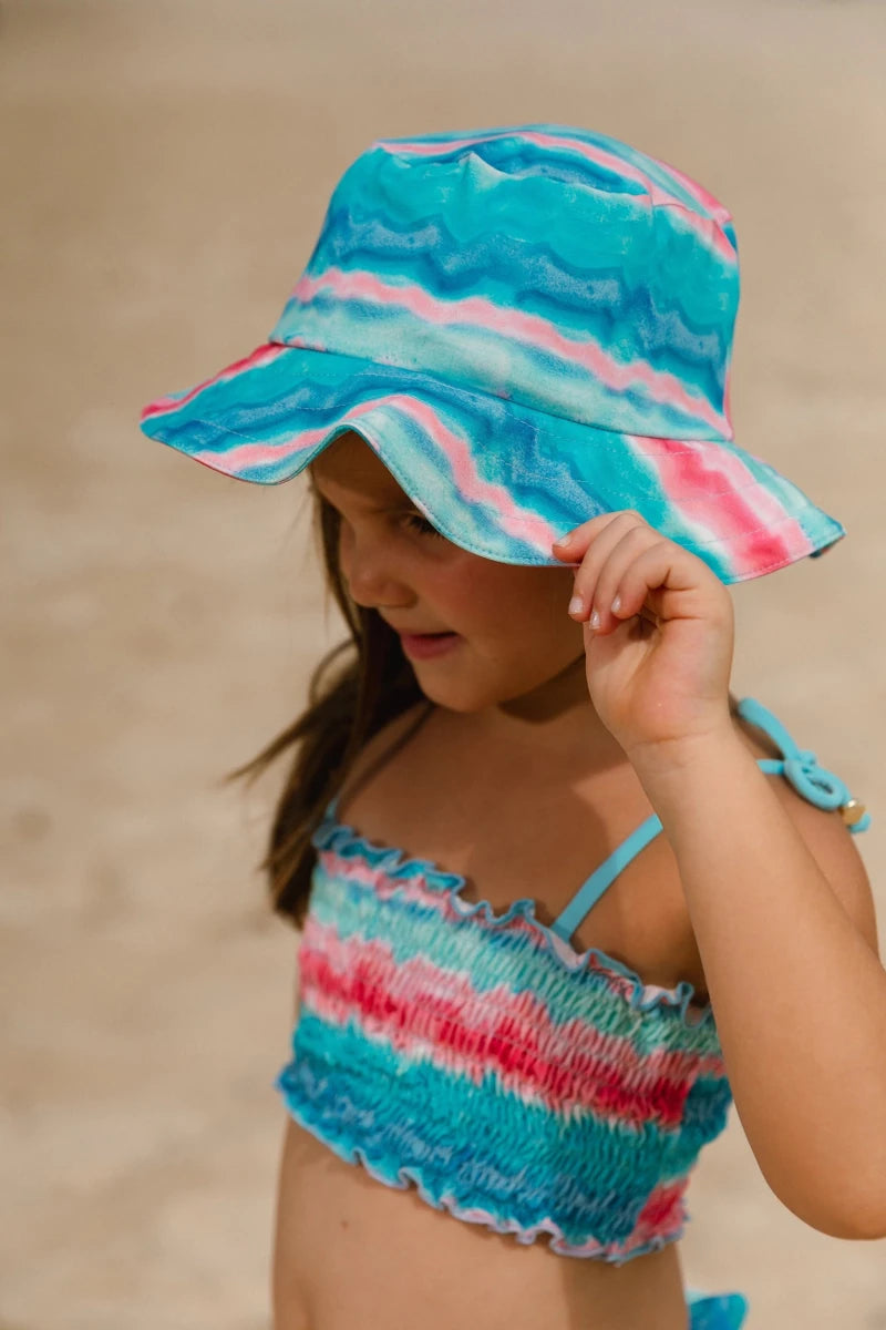 Chapéu de Praia Infantil com Proteção UV Bahamas - Lili Sampedro