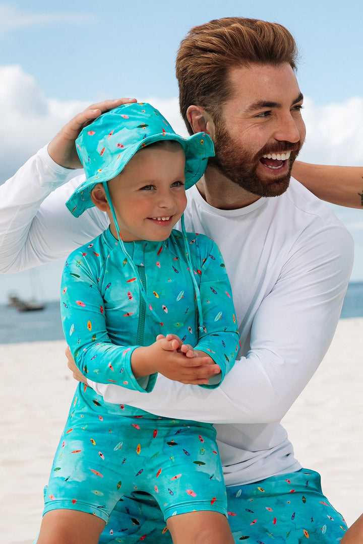 Chapéu de Praia Infantil com Proteção UV Mar