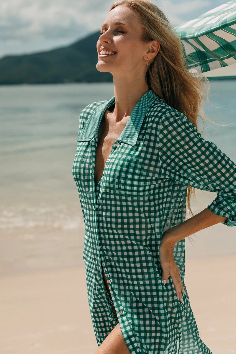 Chemise Vivi Vichy Verde