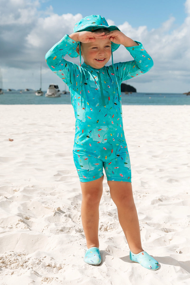 Macaquinho Infantil Mar