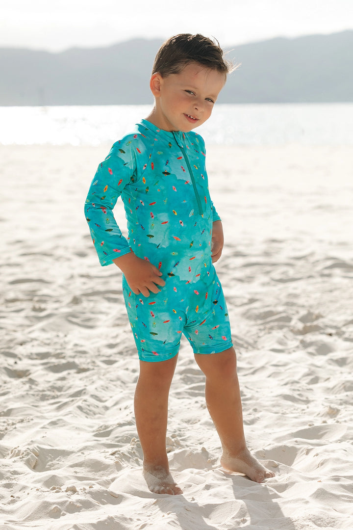 Macaquinho Infantil Mar