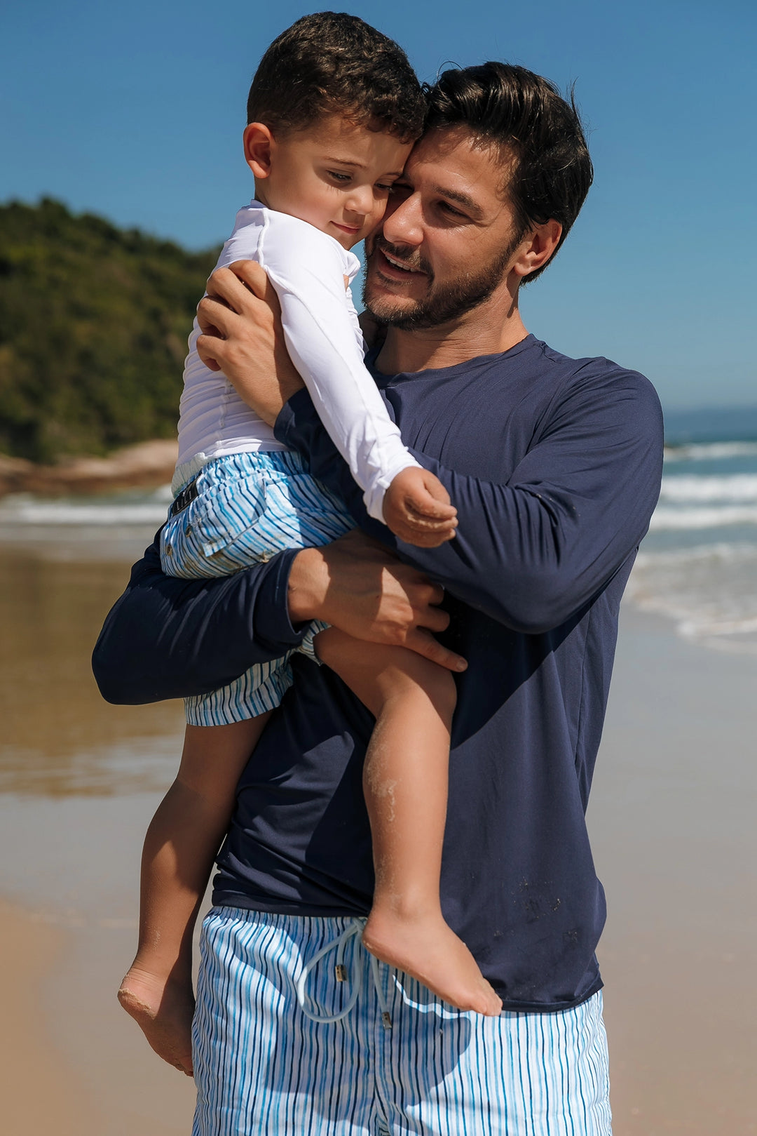 Camiseta Infantil Proteção UV Branco