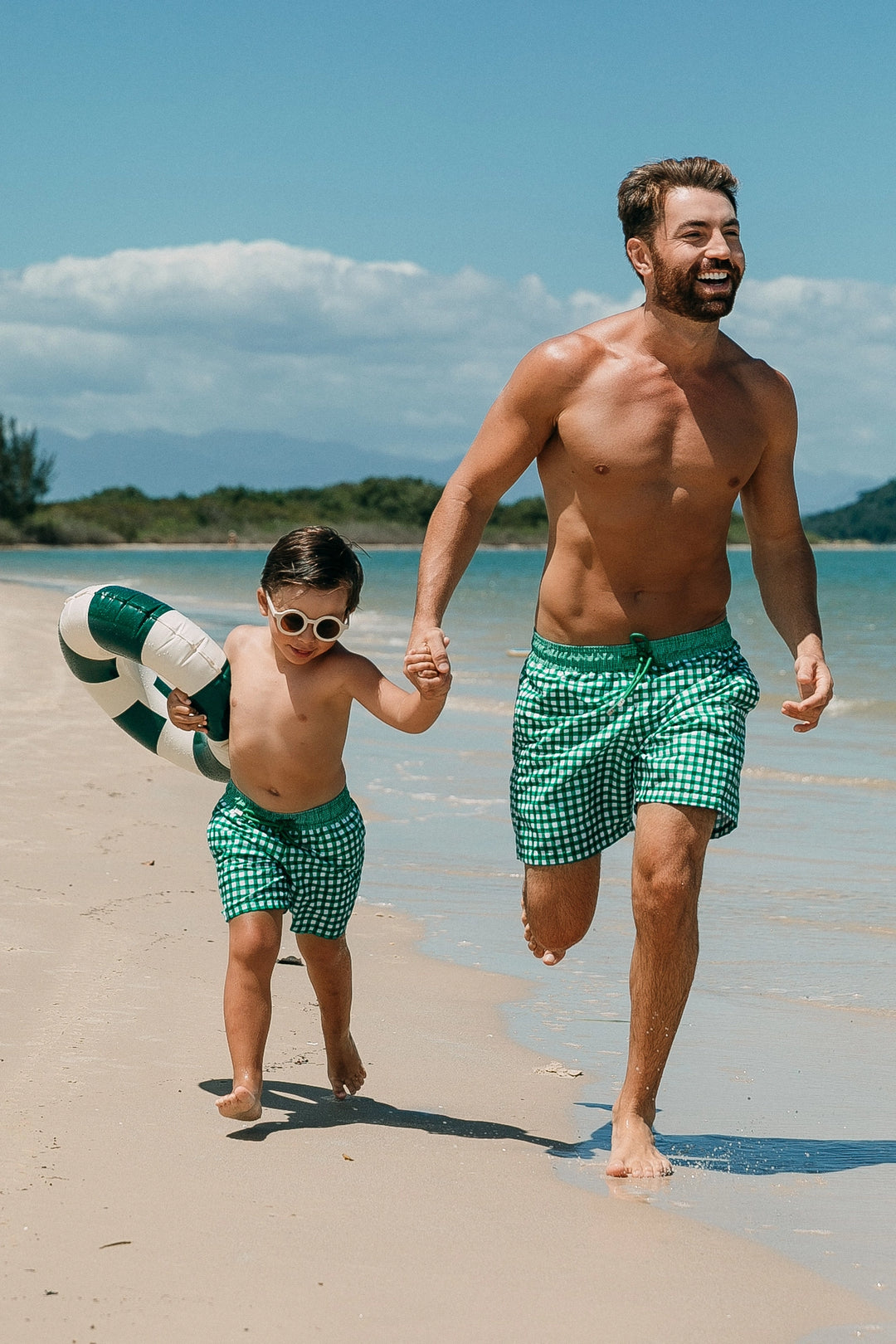 Short Masculino Vichy Verde