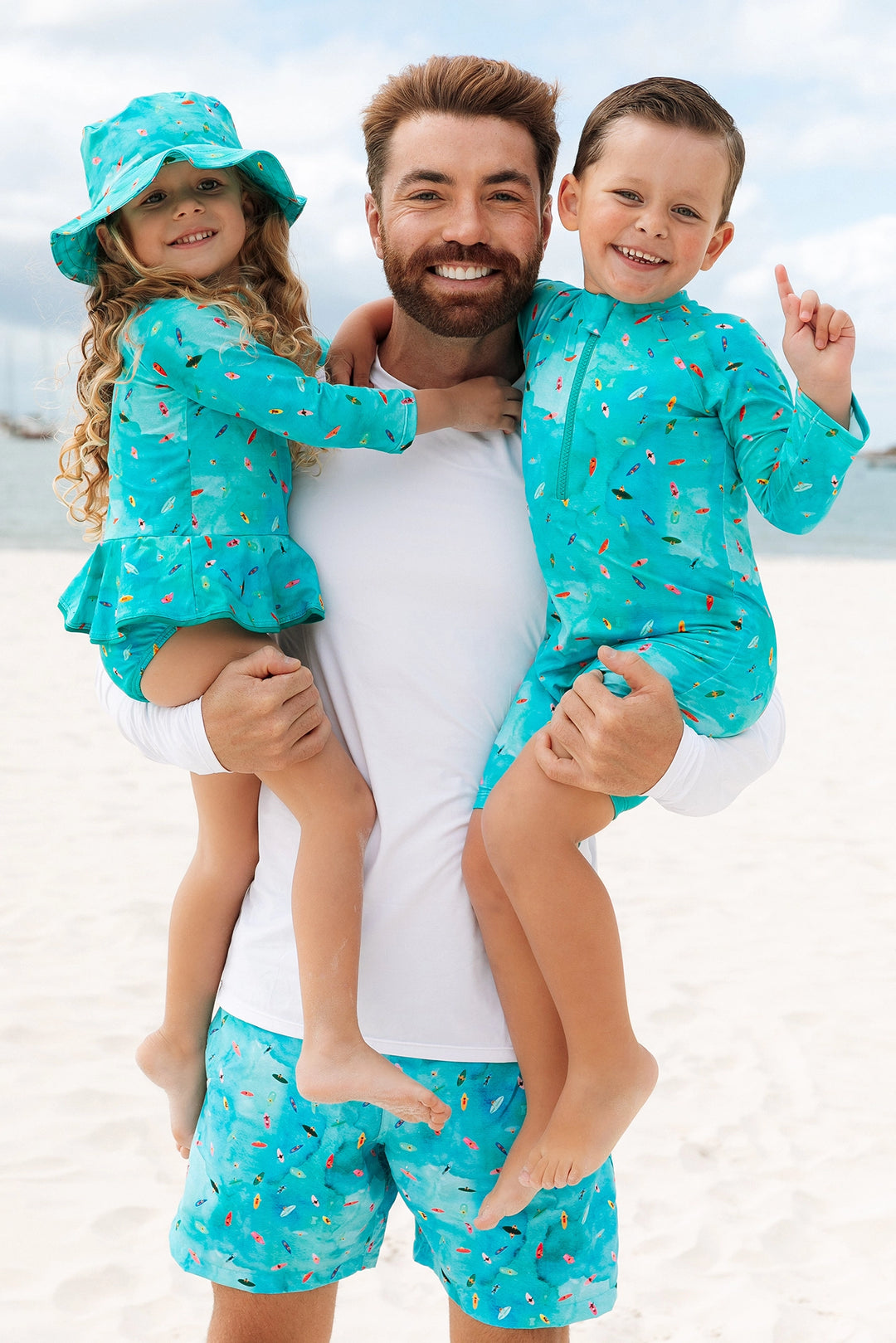 Macaquinho Infantil Mar