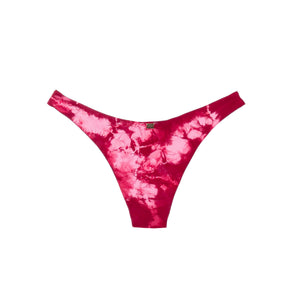 Calcinha Alice Asa Delta Tie Dye Marsala da Lili Sampedro Moda Praia