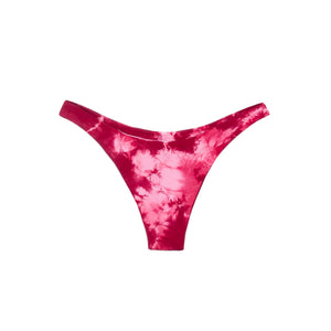 Calcinha Alice Asa Delta Tie Dye Marsala da Lili Sampedro Moda Praia