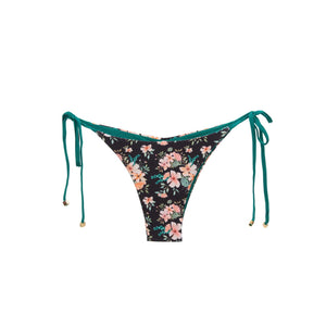 Calcinha de Biquíni Cortininha Ripple Estampa Floral da Lili Sampedro Moda Praia Brasileira Beachwear