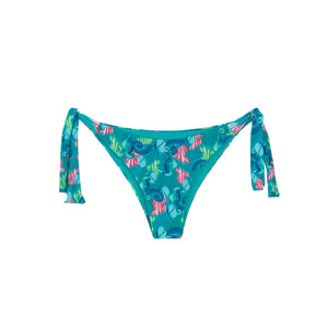 Calcinha de Biquíni de Praia com Lacinhos na Lateral com cobertura normal, parte de baixo de biquíni básica estampada Cavalo Marinho da Lili Sampedro Moda Praia Feminina