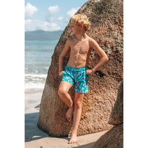 Short Infantil Moda Praia da Lili Sampedro na Estampa Cavalo Marinho