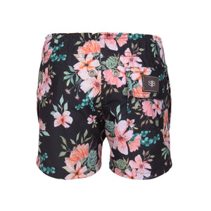 Short Bermuda para Praia Infantil Masculino para Criancas Meninos da Lili Sampedro Moda Praia Brasileira Estampado Floral 
