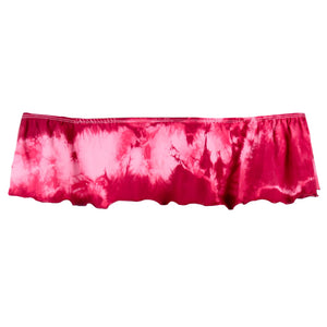 Top Nikki Modelo Ciganinha com Babadinho Tie Dye MArsala Lili Sampedro Moda Praia