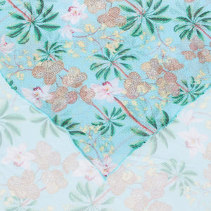 Lenço Estampado Coqueiros Tiffany da Lili Sampedro Moda Praia Família